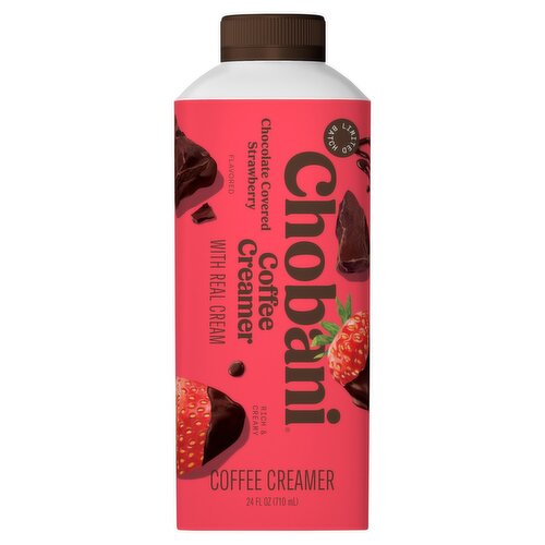 Chobani Chocolate Covered Strawberry Flavored Coffee Creamer Limited Batch, 24 fl oz