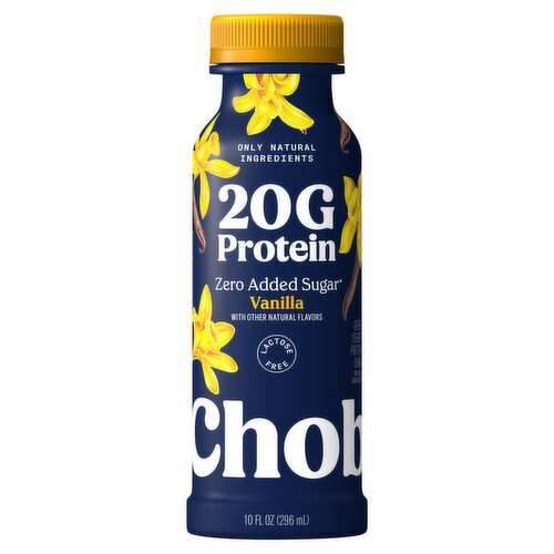 Chobani 20g Protein Vanilla Greek Yogurt Protein Drink, 10 fl oz