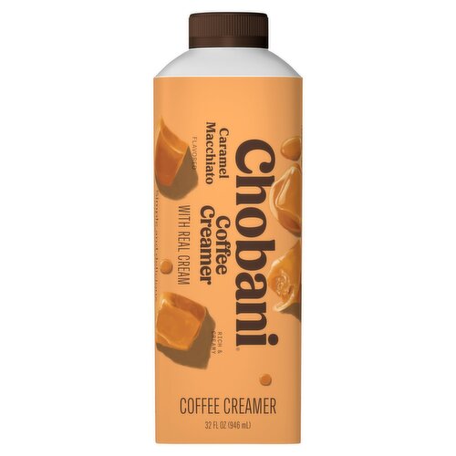 Chobani Caramel Macchiato Flavored Coffee Creamer, 32 fl oz