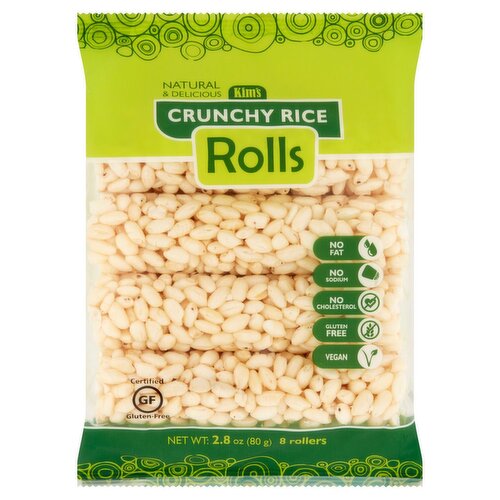 Kim's Crunchy Rice Rolls, 8 count, 2.8 oz