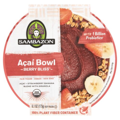 Sambazon Berry Bliss Açaí Bowl, 6.1 oz