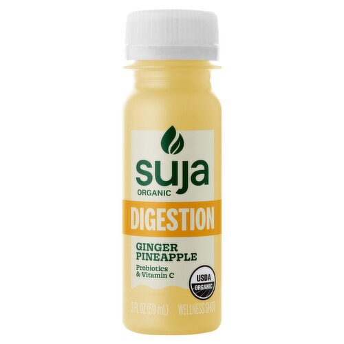 Suja Organic Digestion Ginger Pineapple Wellness Shot, 2 fl oz