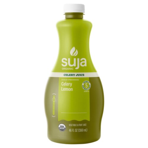 Suja Organic Cold Pressed Lemon Celery Juice 46 fl oz Fairway