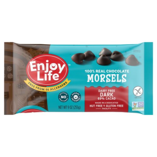 Enjoy Life Dark 69% Cacao Morsels, 9 oz