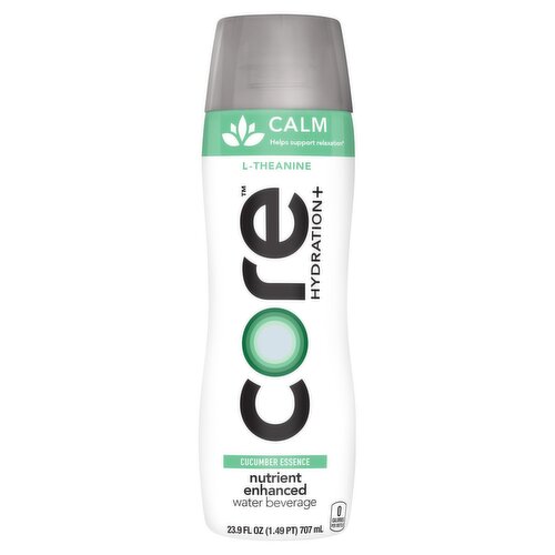 Core Hydration+ Calm Cucumber Essence Nutrient Enhanced Water Beverage, 23.9 fl oz