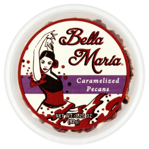 Bella Maria Caramelized Pecans, 3.25 oz