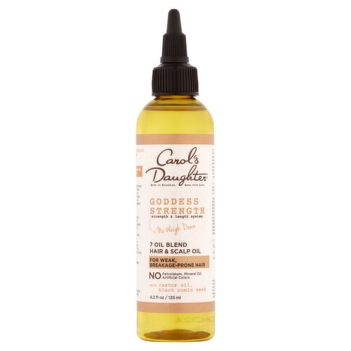 Carol's Daughter Goddess Strength 7 Oil Blend Hair & Scalp Oil, 4.2 fl oz