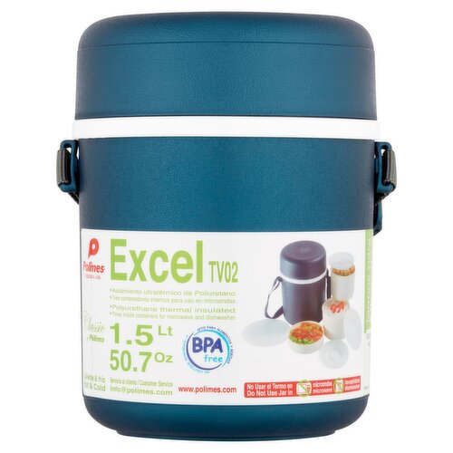 Polimes Excel TV02 Classic Thermal Food Jar, 50.7 oz