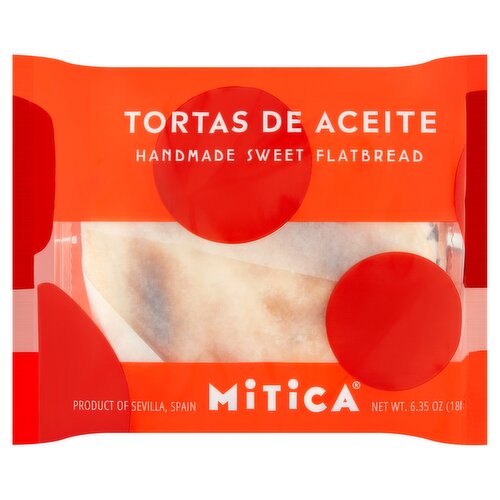 Mitica Handmade Sweet Flatbread, 6 count, 6.35 oz