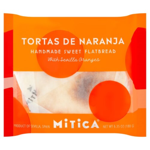 Mitica Handmade Sweet Flatbread, 6 count, 6.35 oz