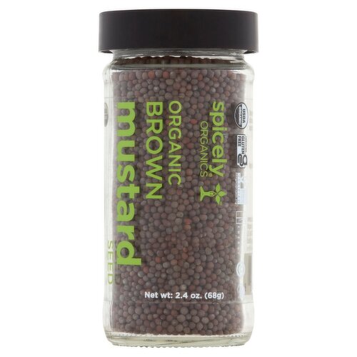 Spicely Organics Organic Brown Mustard Seed, 2.4 oz