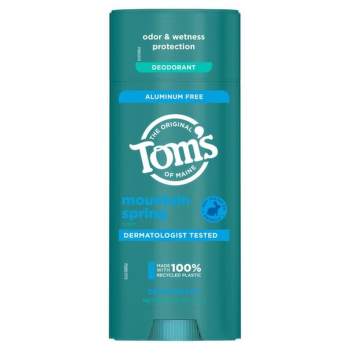 Tom's of Maine The Original Mountain Spring Scent Deodorant, 3.25 oz