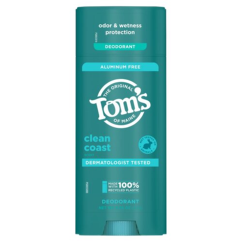 Tom's of Maine The Original Clean Coast Scent Deodorant, 3.25 oz