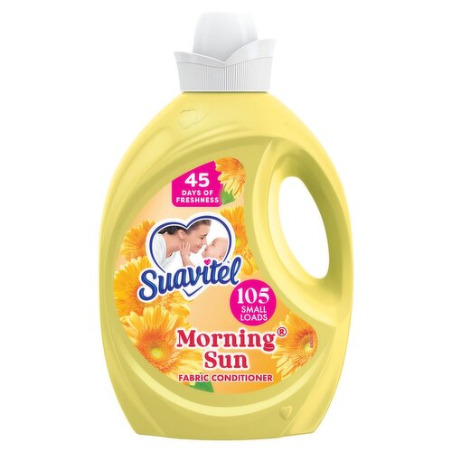 Suavitel Morning Sun Fabric Conditioner, 105 Small Loads, 105 fl oz