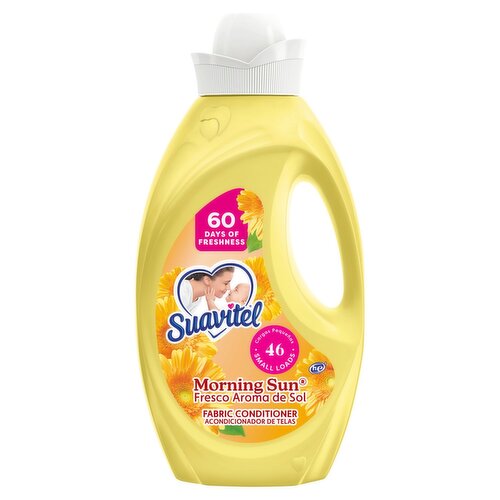 Suavitel Morning Sun Fabric Conditioner, 46 Small Loads, 46 fl oz