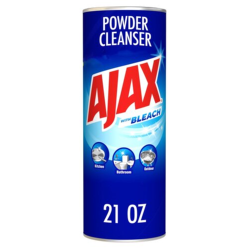 Ajax Powder Cleanser with Bleach, 21 oz