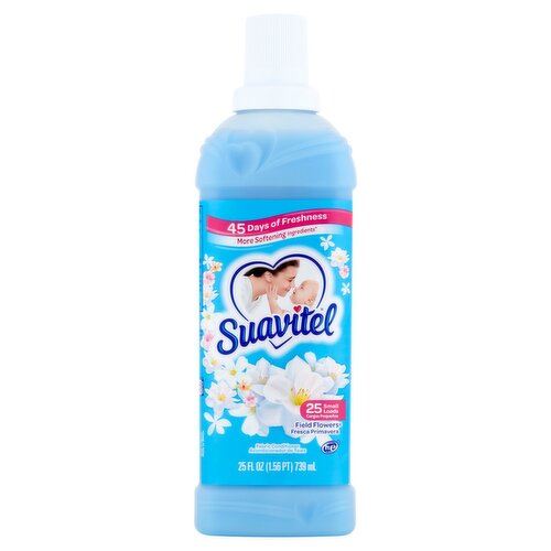 Suavitel Field Flowers Fabric Conditioner, 25 small loads, 25 fl oz