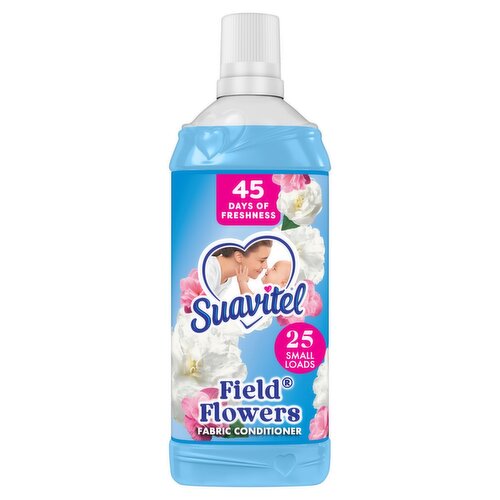 Suavitel Field Flowers Fabric Conditioner, 25 Small Loads, 25 fl oz