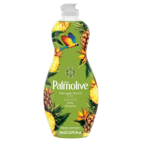 Palmolive Ultra Pineapple Breeze Scent Dish Liquid Limited Edition, 20 fl oz