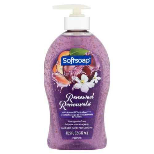 Softsoap Renewed Plum & Jasmine Scent Hand Soap, 11.25 fl oz