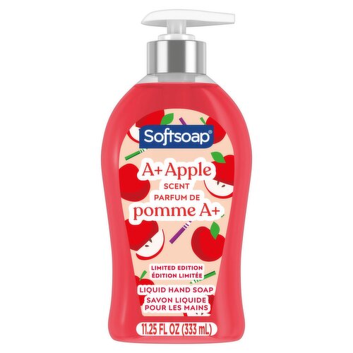 Softsoap A+ Apple Scent Liquid Hand Soap Limited Edition, 11.25 fl oz