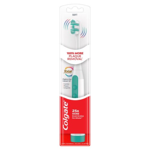 Colgate Total Soft Sonic Toothbrush, 1 count