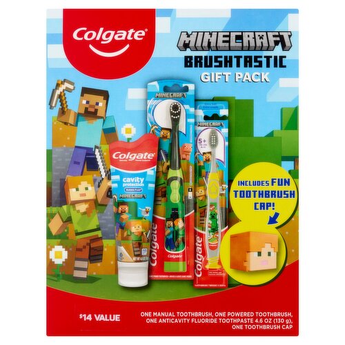 Colgate Minecraft Brushtastic Gift Pack