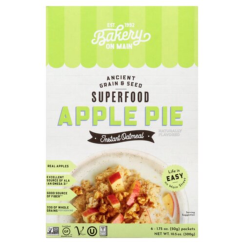 Bakery On Main Apple Pie Oatmeal - 6 Pack