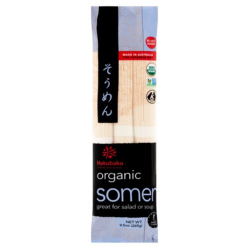 Hakubaku Organic Somen, 9.5 oz