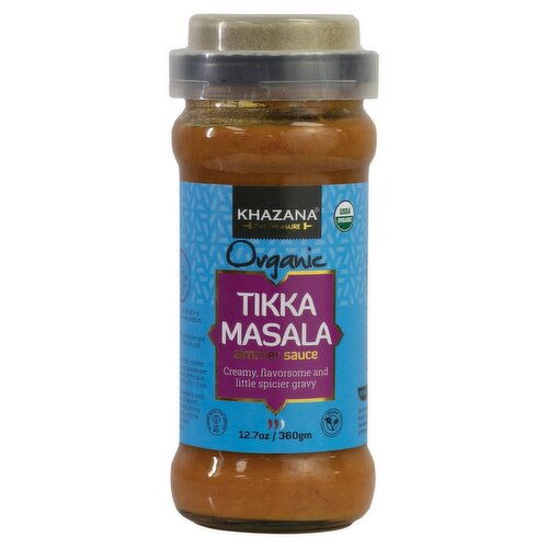 Khazana Organic Tikka Masala Simmer Sauce, 12.7 oz