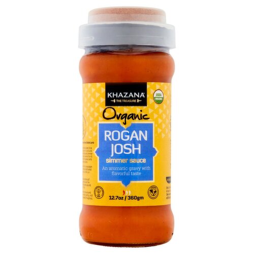 Khazana Organic Rogan Josh Simmer Sauce, 12.7 oz