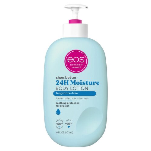 eos Shea Better 24h Moisture Body Lotion, 16 fl oz