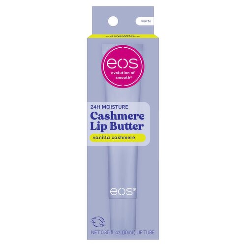 eos Vanilla Cashmere Lip Butter Tube, 0.35 fl oz