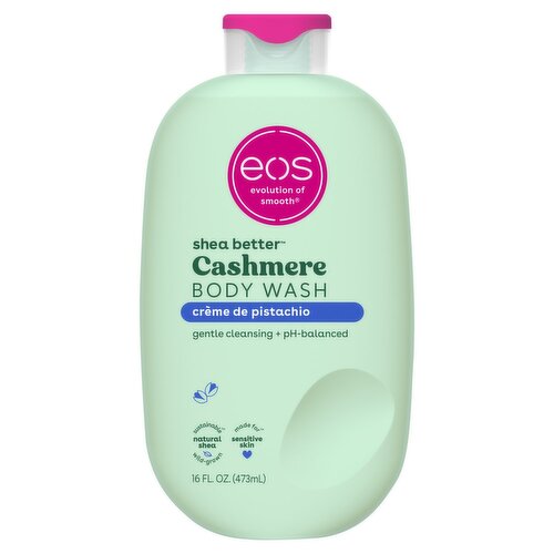 eos Shea Better Crème de Pistachio Cashmere Body Wash, 16 fl oz