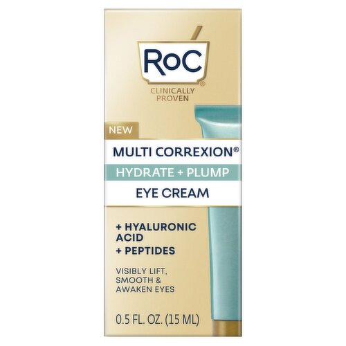 RoC Multi Correxion Hydrate + Plump Eye Cream, 0.5 fl oz