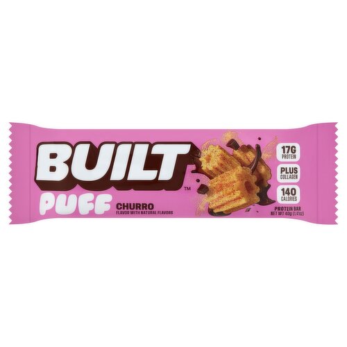 Built Churro Puff Protein Bar, 1.41 oz