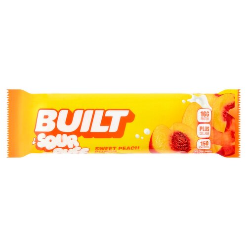 Built Sour Puff Sweet Peach Punch Protein Snack, 1.45 oz