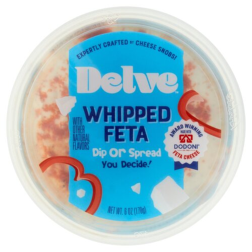 Delve Whipped Feta Dip or Spread, 6 oz