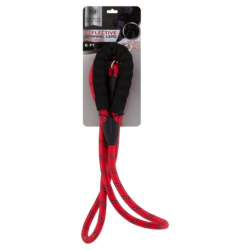 American Kennel Club 6 ft Reflective Training Lead for Dogs