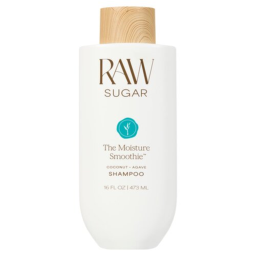 Raw Sugar The Moisture Smoothie Coconut + Agave Shampoo, 16 fl oz