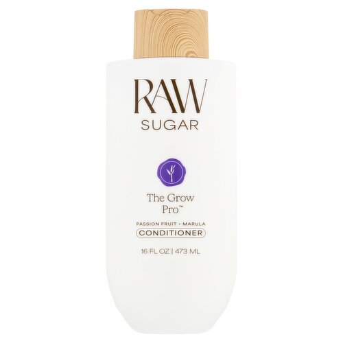 Raw Sugar The Grow Pro Passion Fruit + Marula Conditioner, 16 fl oz