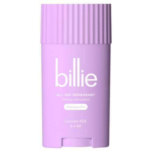 Billie Lavender Milk Creamy Fresh Florals All Day Deodorant, 2.6 oz