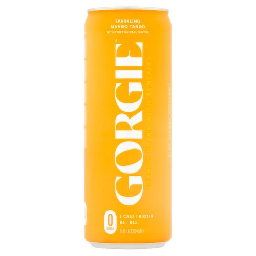 Gorgie Sparkling Mango Tango Energy Drink, 12 fl oz