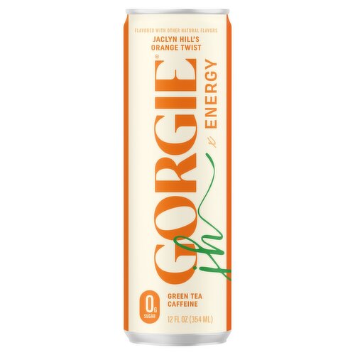 Gorgie Jaclyn Hill's Orange Twist Energy Drink, 12 fl oz