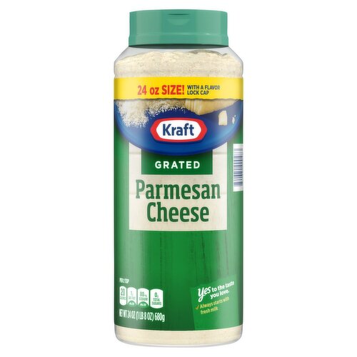 Kraft Grated Parmesan Cheese, 24 oz