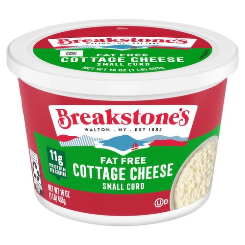 Breakstone's Fat Free Small Curd Cottage Cheese, 16 oz
