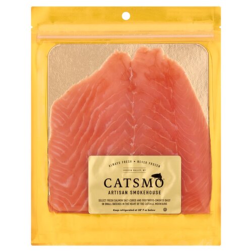 Catsmo Artisan Smokehouse Smoked Salmon, 4 oz