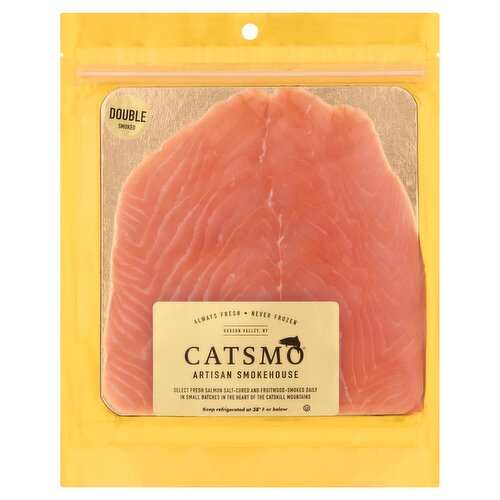 Catsmo Artisan Smokehouse Double Smoked Salmon, 4 oz