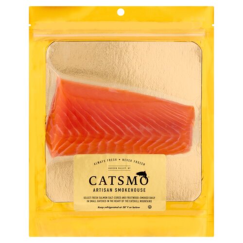 Catsmo Artisan Smokehouse Smoked Salmon Loin, 4 oz