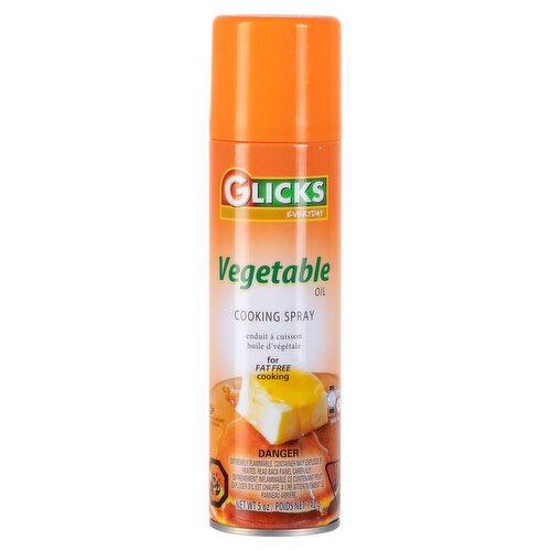 Glicks Everyday Non-Stick Vegetable Oil Cooking Spray, 5 oz